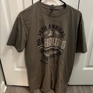 Next Level Apparel Olive Graphic Tee